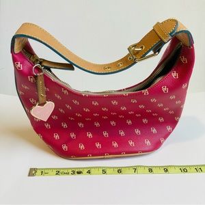 Dooney & Bourke monogram leather bag